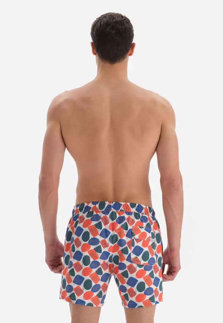 White and orange shorts outlet