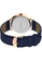 Timex white and blue Timex Fairfield 37mm Leather Strap Watch - Blue/Gold  (TW2U95900) BD2DFACAC84F41GS_4