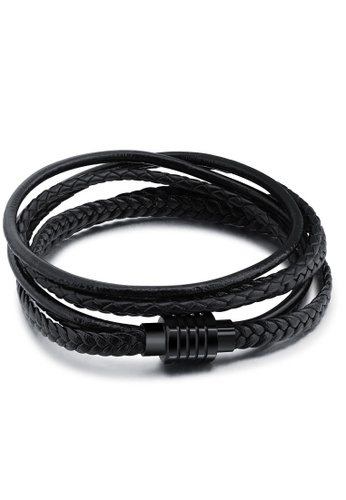 購買流行trendyshop 型男編織皮手環 Zalora 台灣