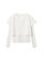 Mango white Double-Layer Cotton T-Shirt 679F8AA370EBFAGS_8