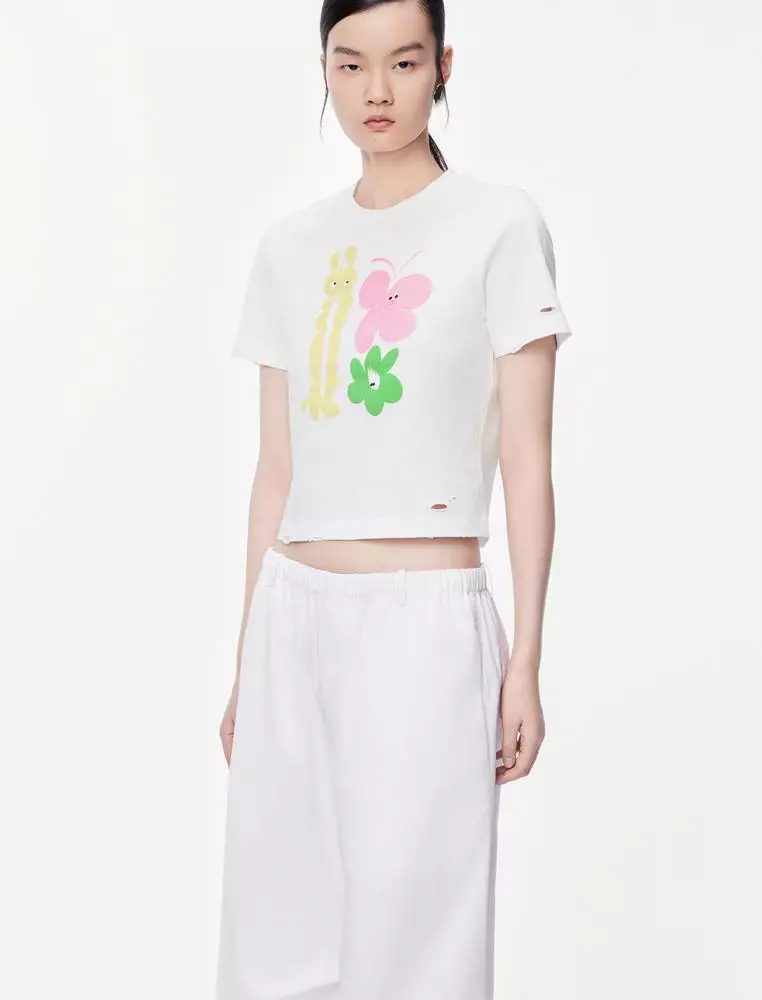 Slim fit short sleeve T-shirt