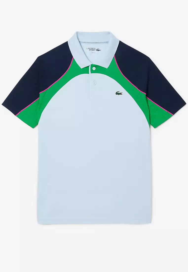 Ultra Dry Colour-Block Tennis Polo Shirt