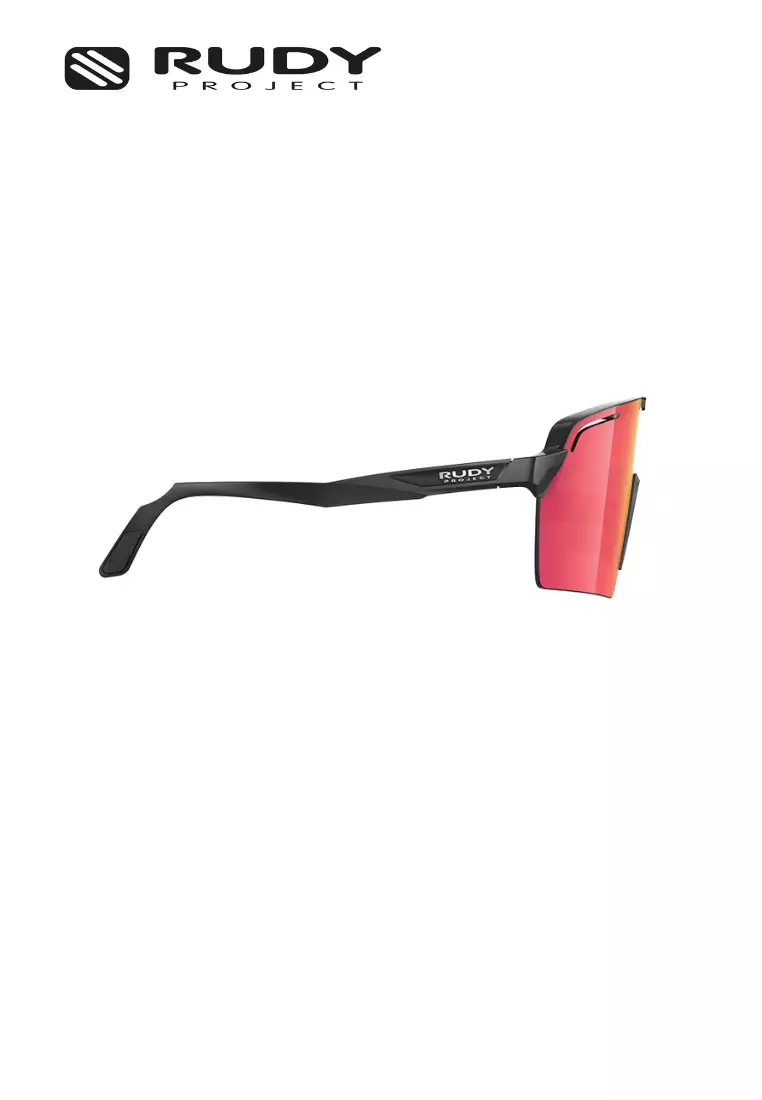 Spinshield Pro Sports Performance Sunglasses – Black Gloss MLS Red |