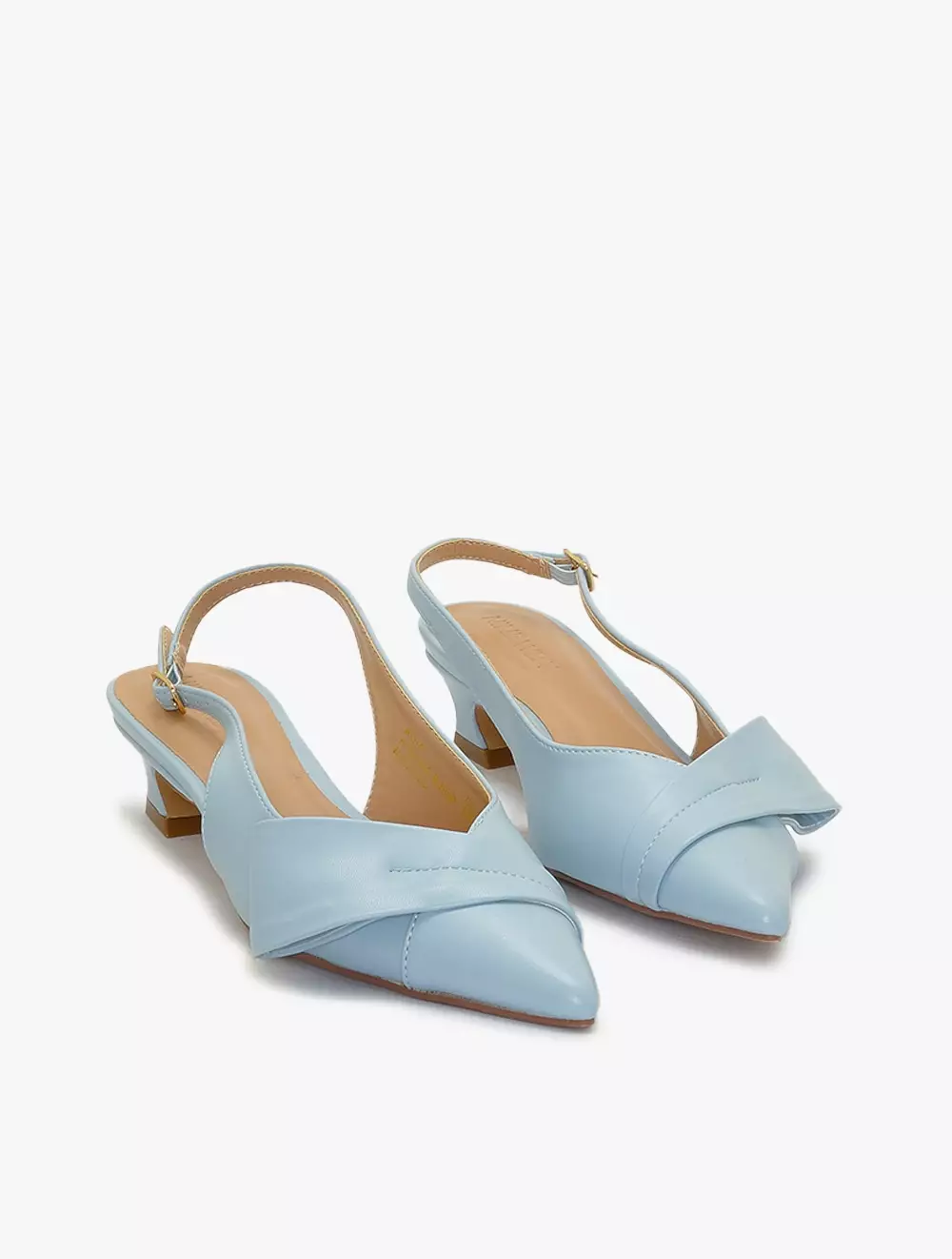 Payless Nine West Womens Cielo Kitten Heels - Soft Blue_04