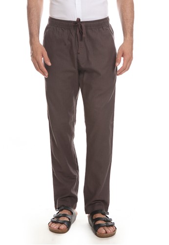 Men's Top brown HERING-BROWN Pants C50BCAAF8E570DGS_1