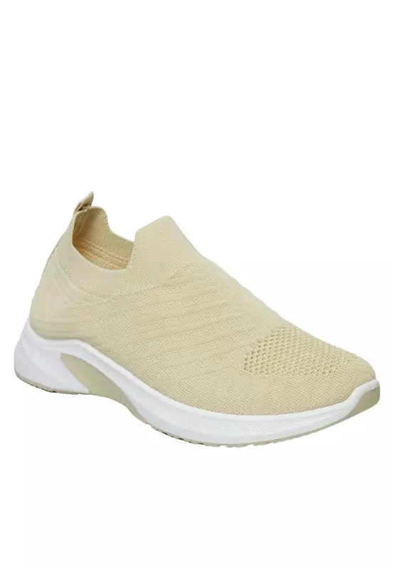 Dr. Kevin Sepatu Olahraga Wanita Sneakers Flyknit Slip On 589-034