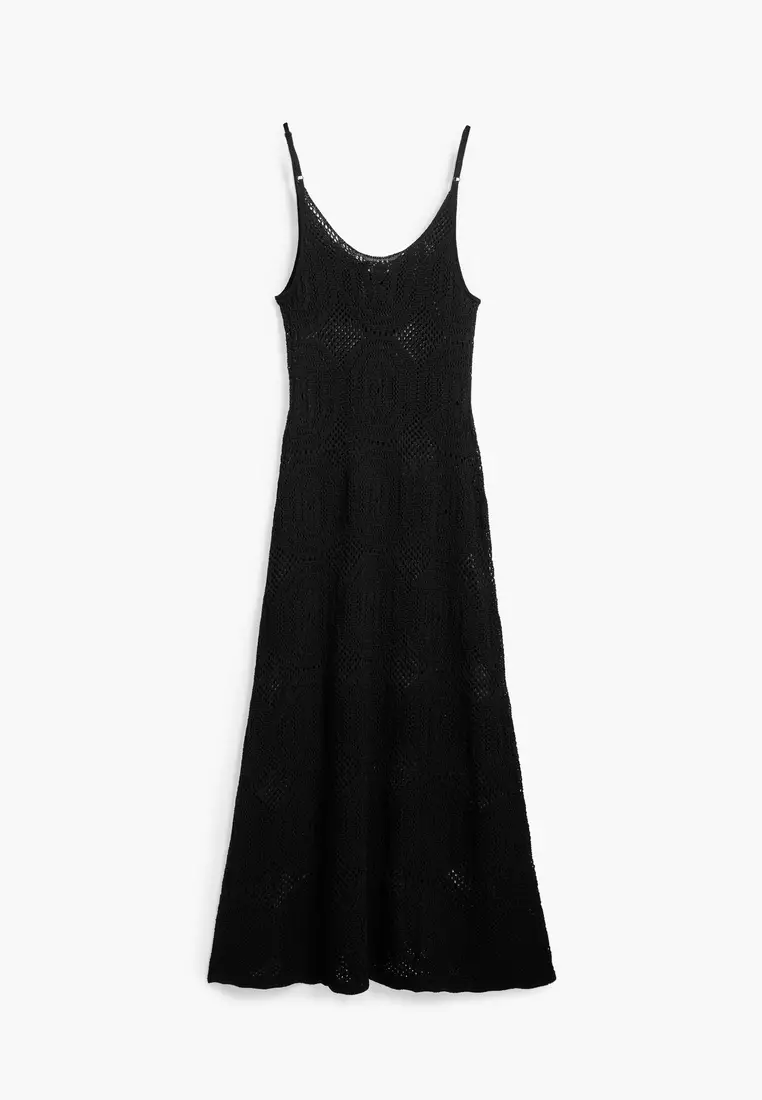 Long crochet dress