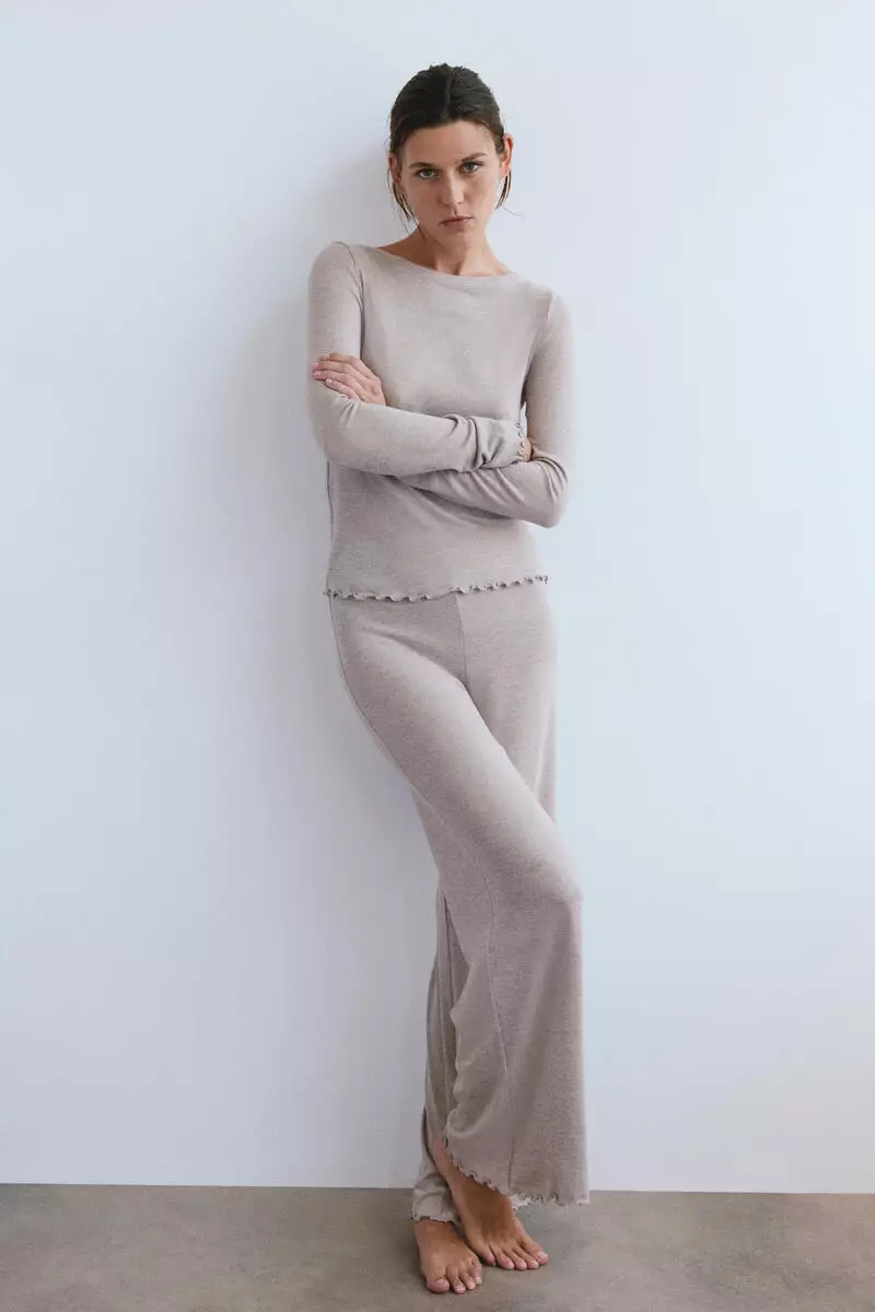 Brushed jersey pyjamas