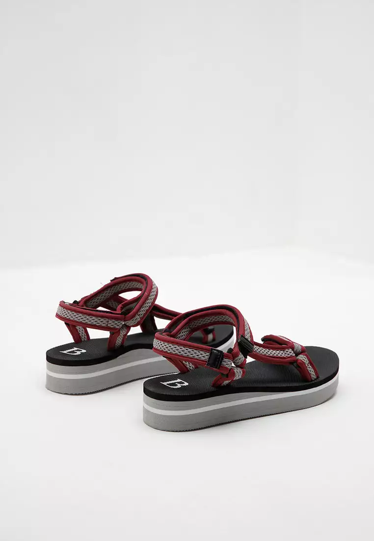 Sofia Sella Eva Sandals Black
