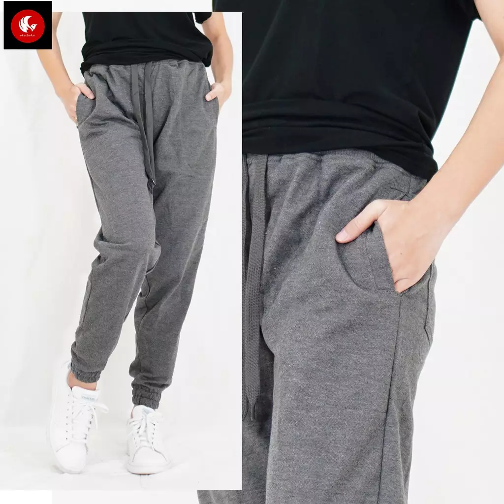 OKECHUKU Felis - Celana Panjang Wanita Joger Training Olahraga Korean Style Model Korea