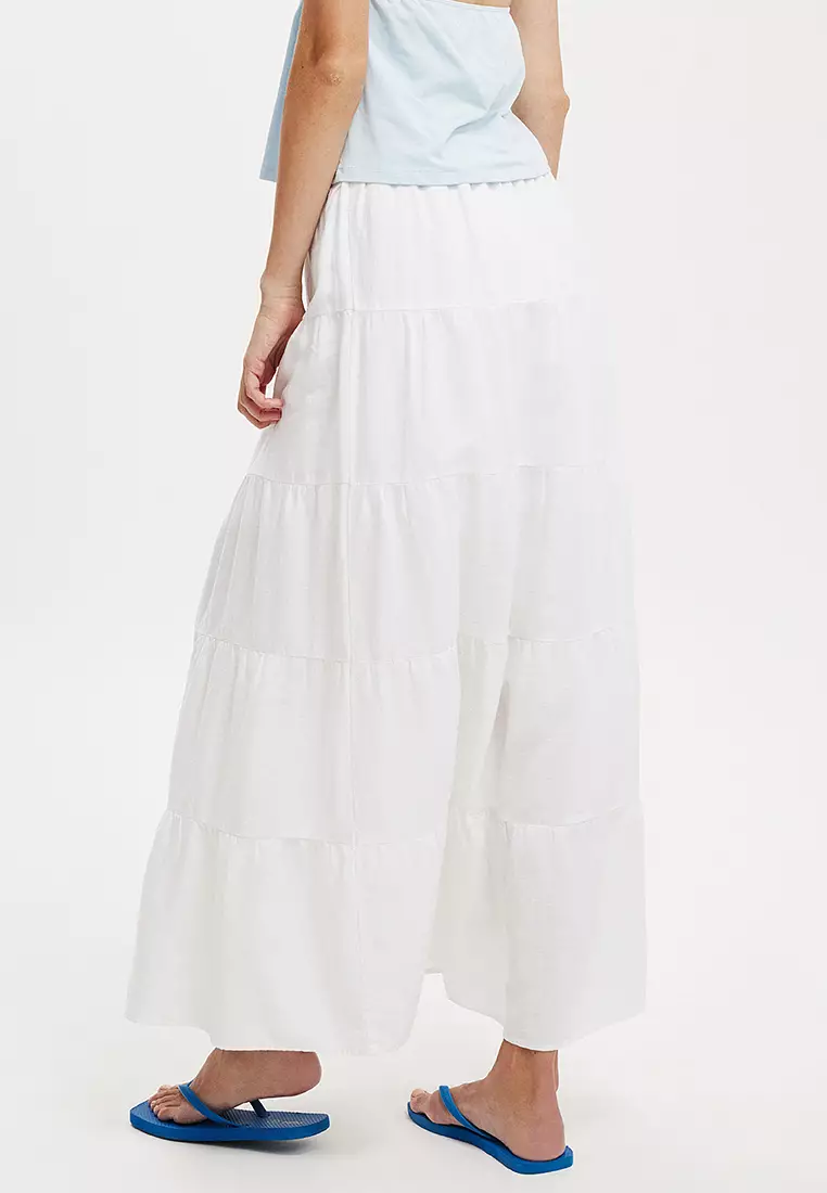 Haven Multi Tiered Maxi Skirt