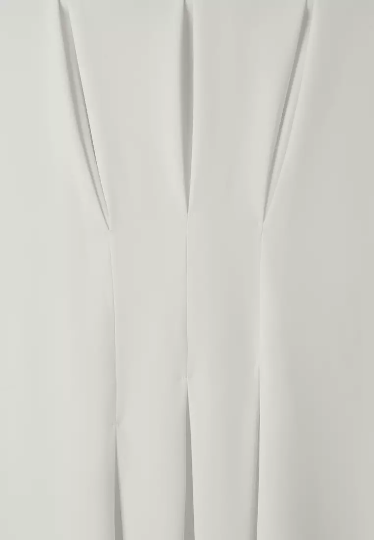 HUSNA ORIKAMI BOX PLEATED SCARF