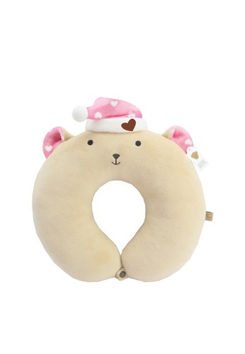 Jual Teddy House Neck Cushion Into Love Beige Color Original Zalora Indonesia