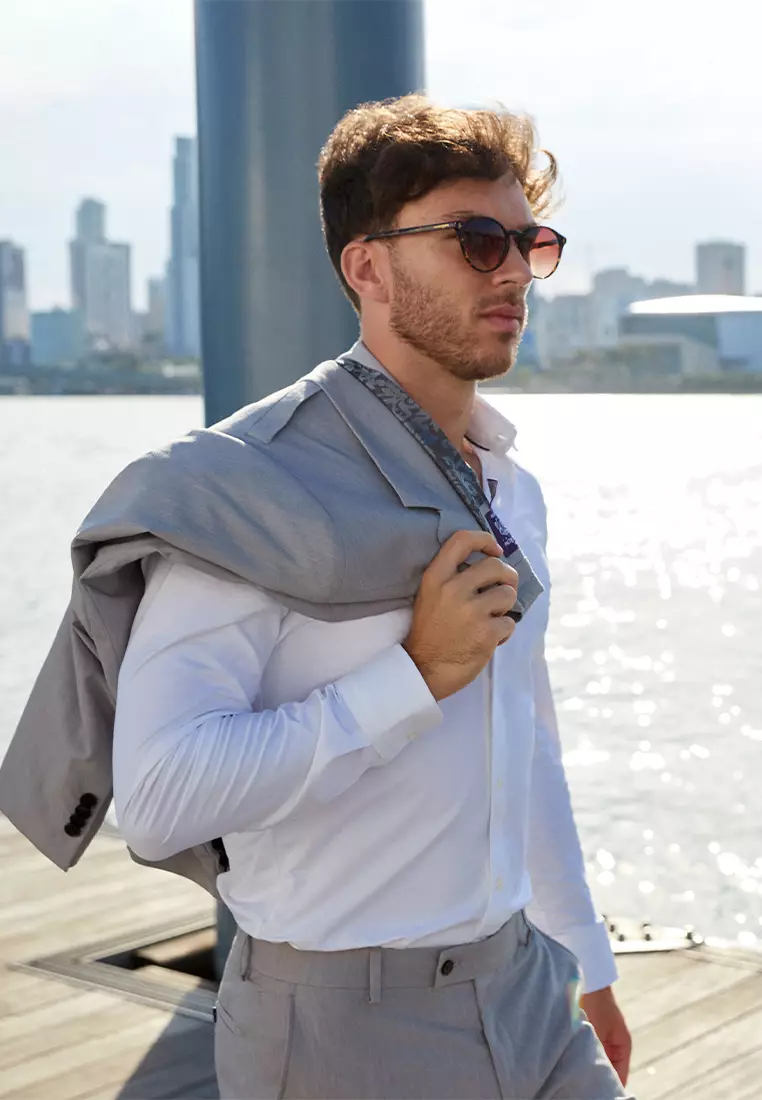 HAWKERS x Pierre Gasly Carey SALT Sunglasses for Men and Women, Unisex. UV400 Protection. Official Product designed in Spain