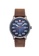 Swiss Military Hanowa blue Swiss Military Hanowa Blue Dial With Brown Leather Strap Men Watch 06-4326.30.003 3B0D9ACC1B64D6GS_1