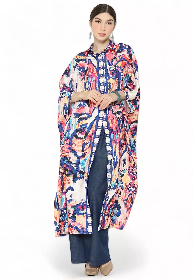 Kanzi Collared Kaftan