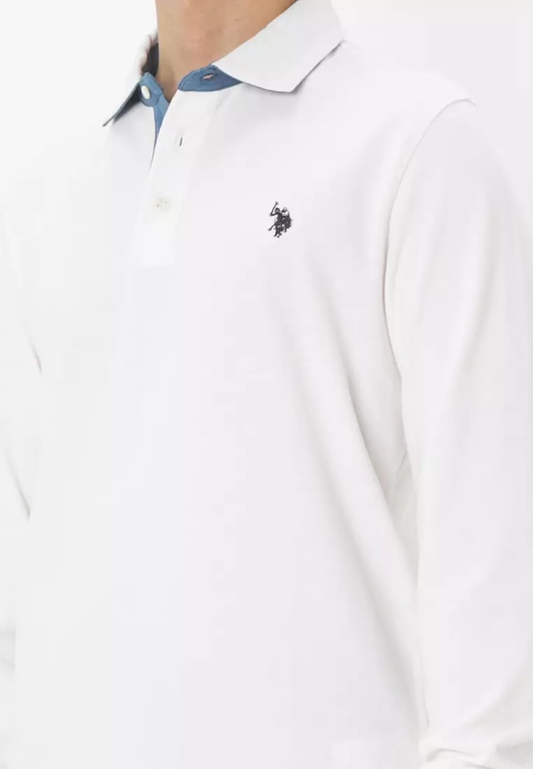 Lyle Helbow Patch Polo Shirt