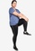 ONLY PLAY blue Jooda High Waist Tights Curvy DDB42AA1F8D2C9GS_3
