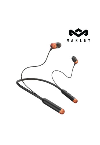 Marley black Earphone Bluetooth Wireless Original Marley Smile Jamaica - Black 3FADBESCD3ABA7GS_1