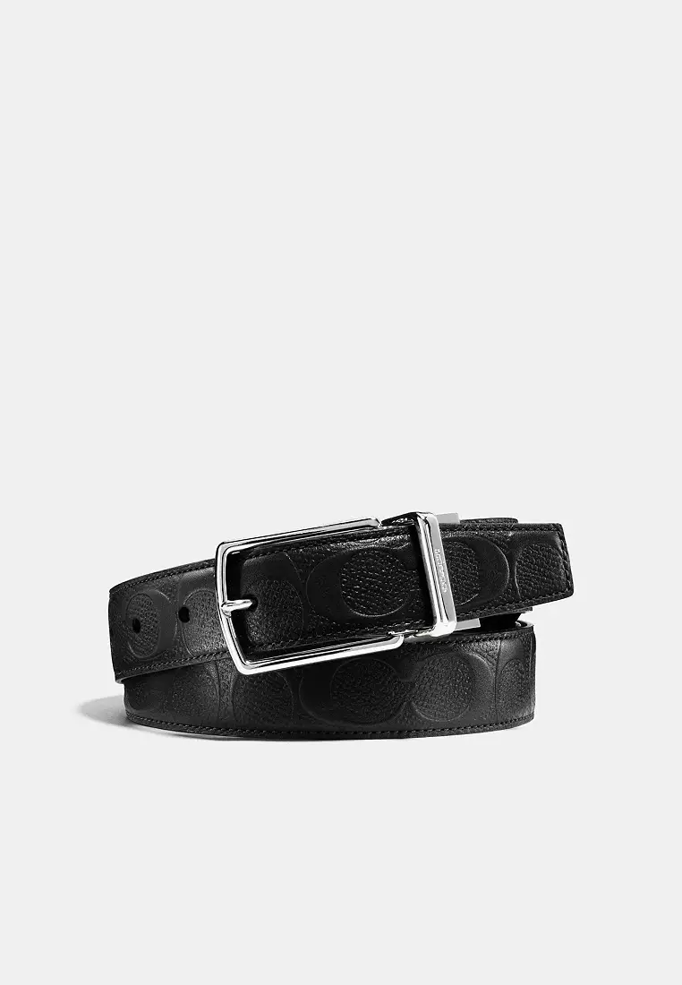 Faux Leather Croc Harness Belt