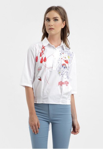 Colorful Emboroidery Shirt