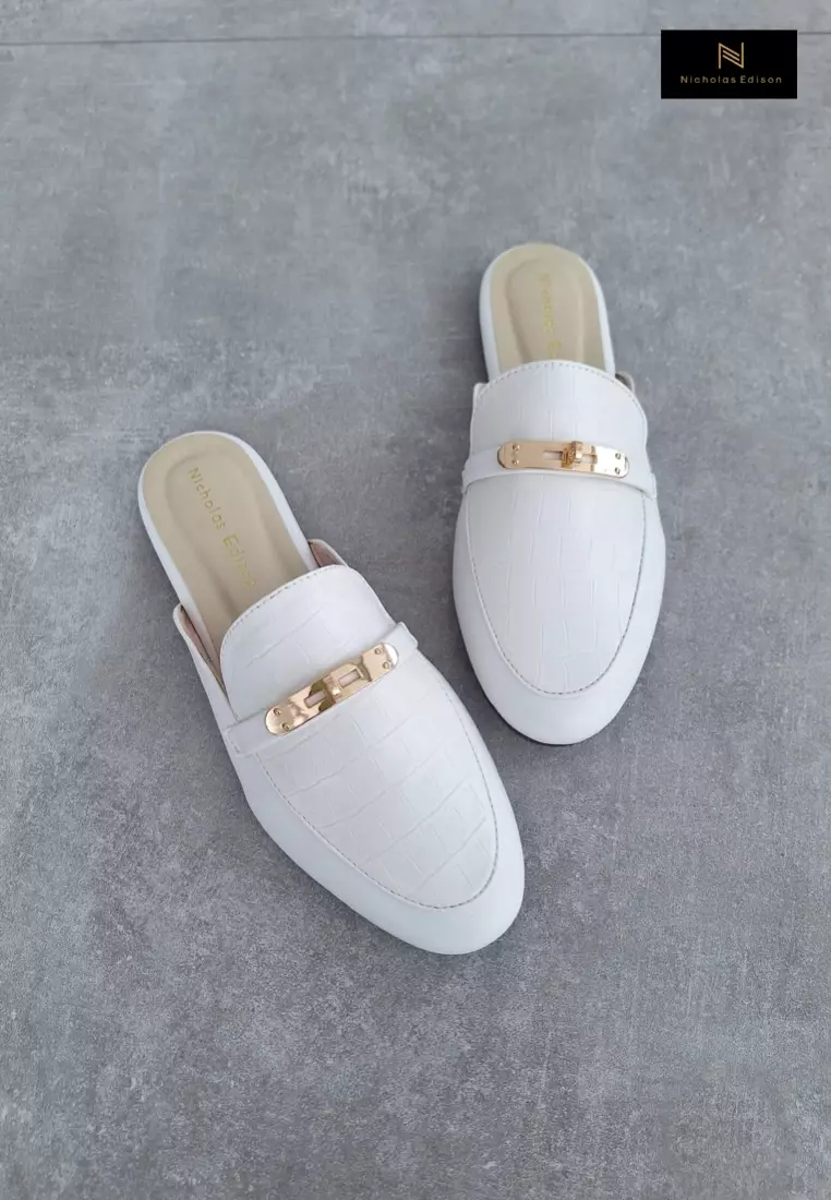 Nicholas Edison Flat Hiromi White