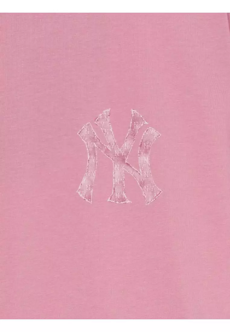 DENIMLIKE MONOGRAM BIG LUX OVER FIT T-SHIRTS NEW YORK YANKEES
