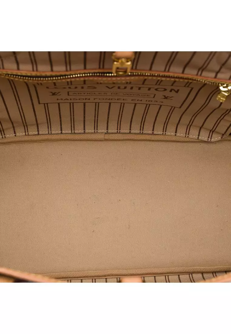 Pre-Loved Louis Vuitton Monogram Catogram Neverfull Mm