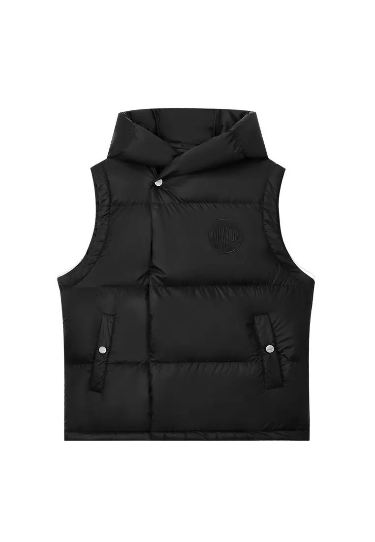 女裝 PALLADIUM LOGO 連帽羽絨背心