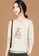 A-IN GIRLS beige Casual Versatile Round Neck Sweater B8663AA536B46AGS_3