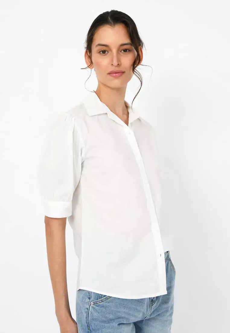 Darla 3/4 Length Sleeve Collared Shirt