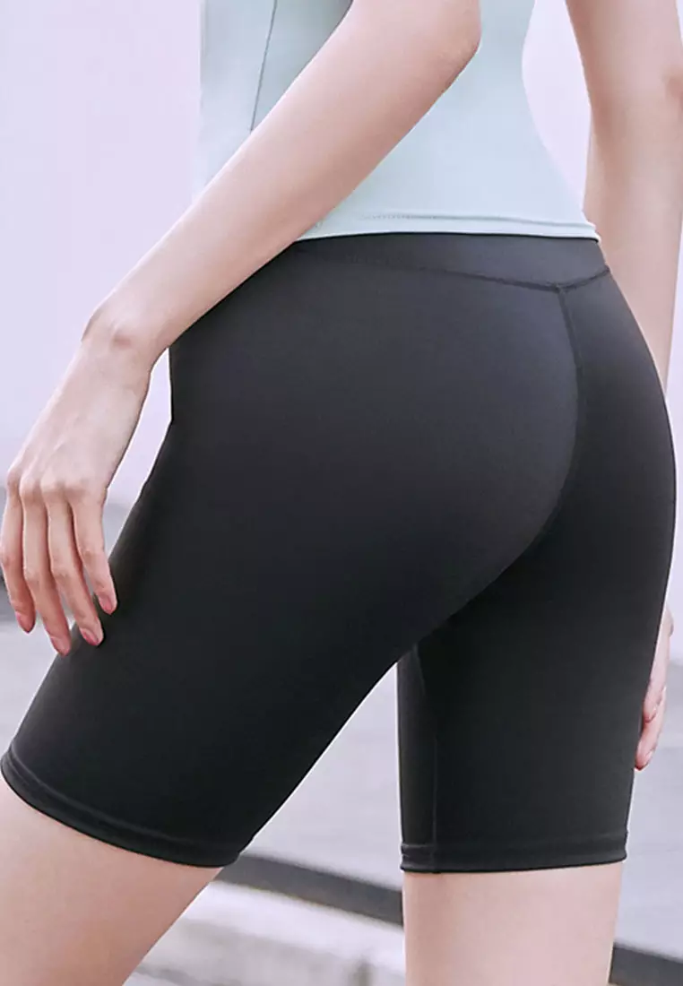 Skinny Top with Bike Shorts Set A081020BK