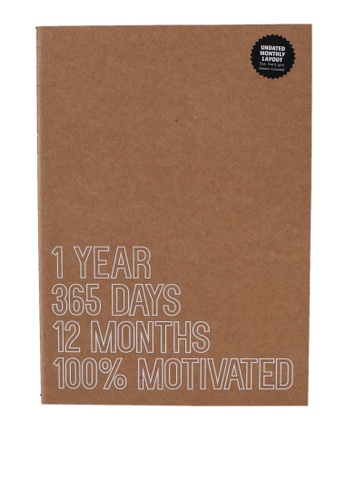 Buy Typo The Big Undated Monthly Diary Online Zalora Malaysia