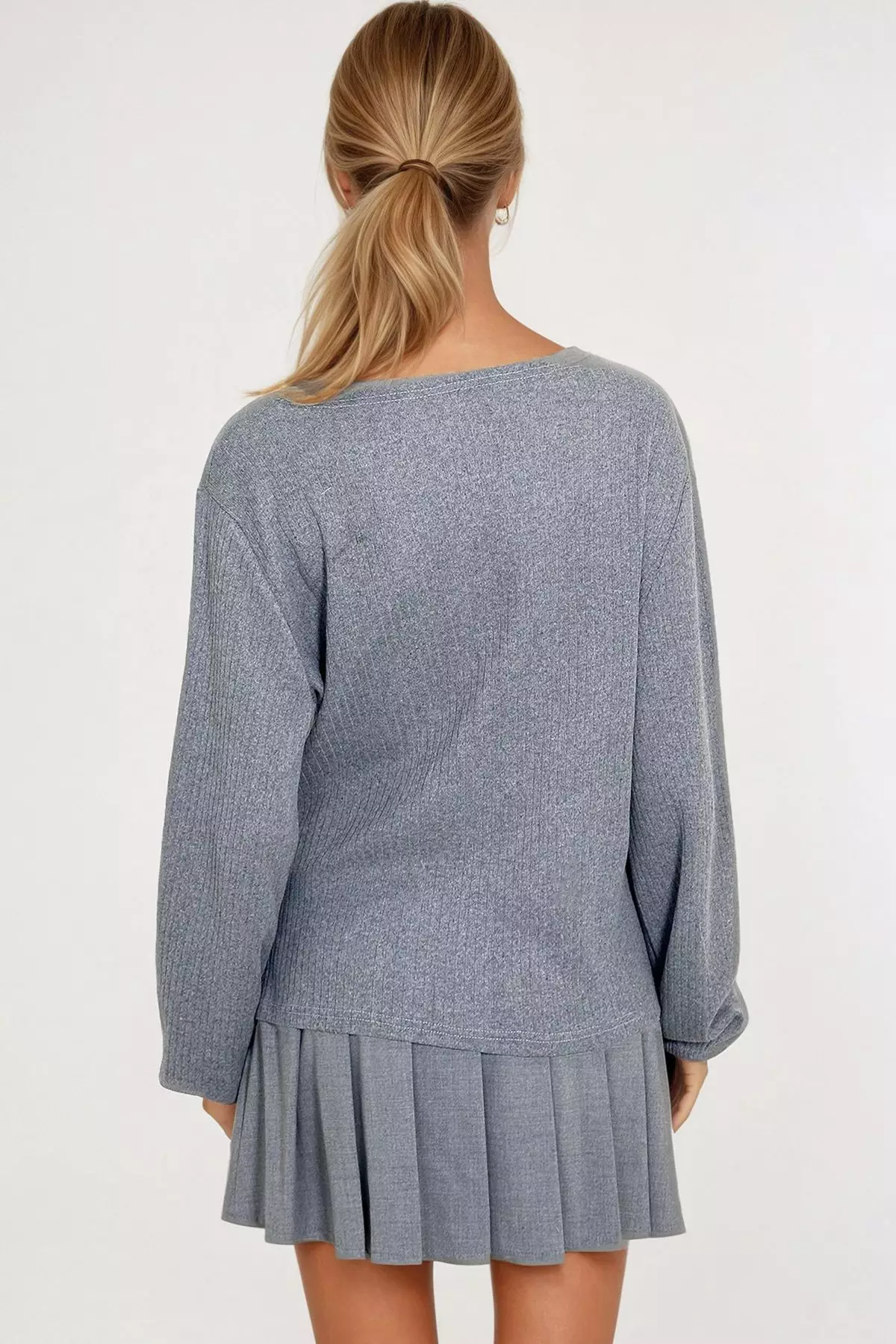 Long Sleeves Wrap Top