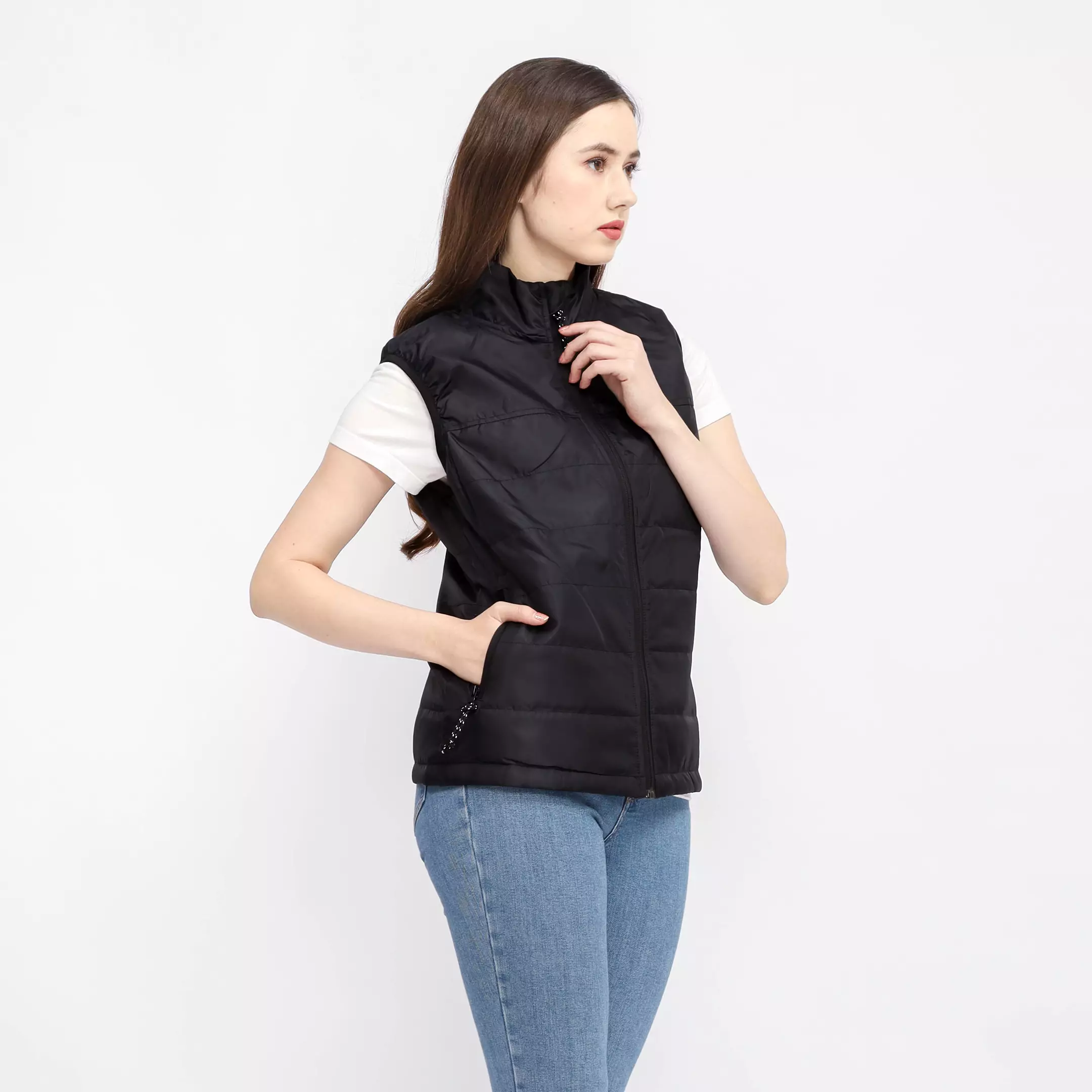 ROMPI VASCO CAPITAL GLOAMING BLACK - TROPICAL VEST RIDING