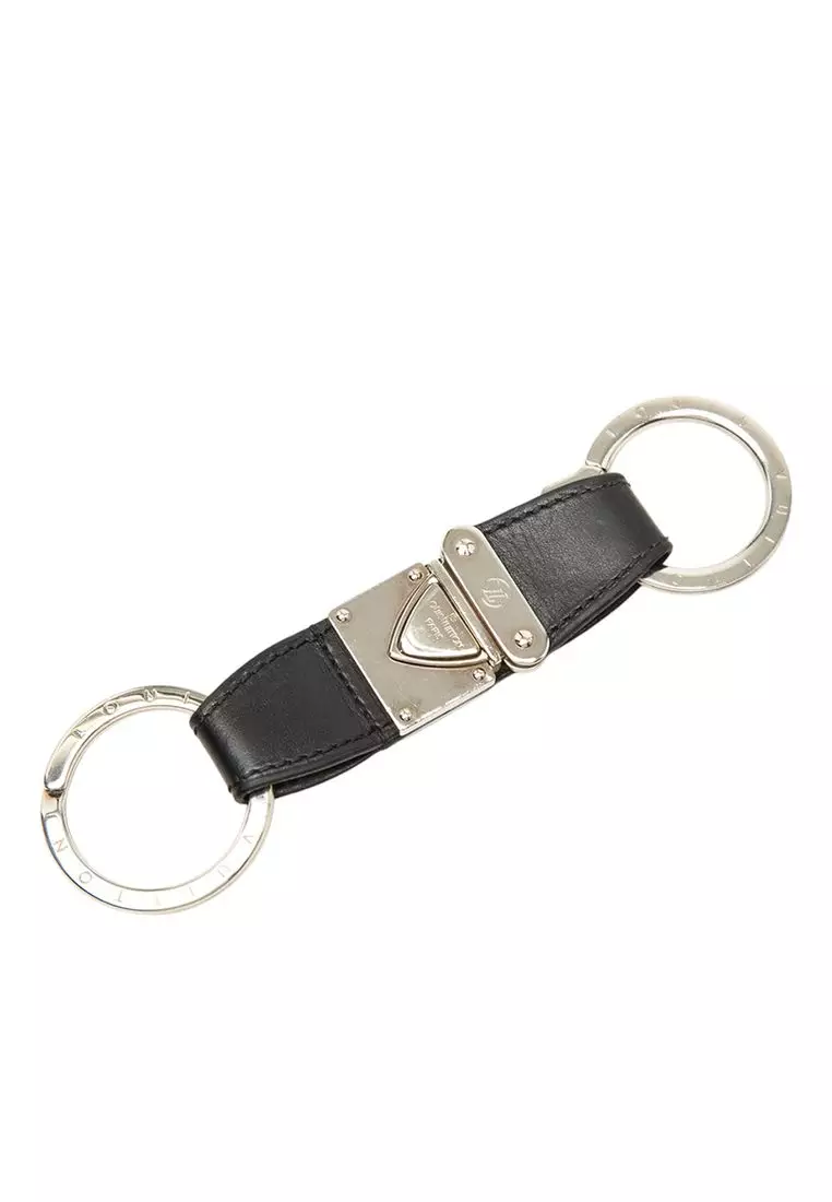 Pre-Loved Louis Vuitton Leather Valet Ring Key Chain