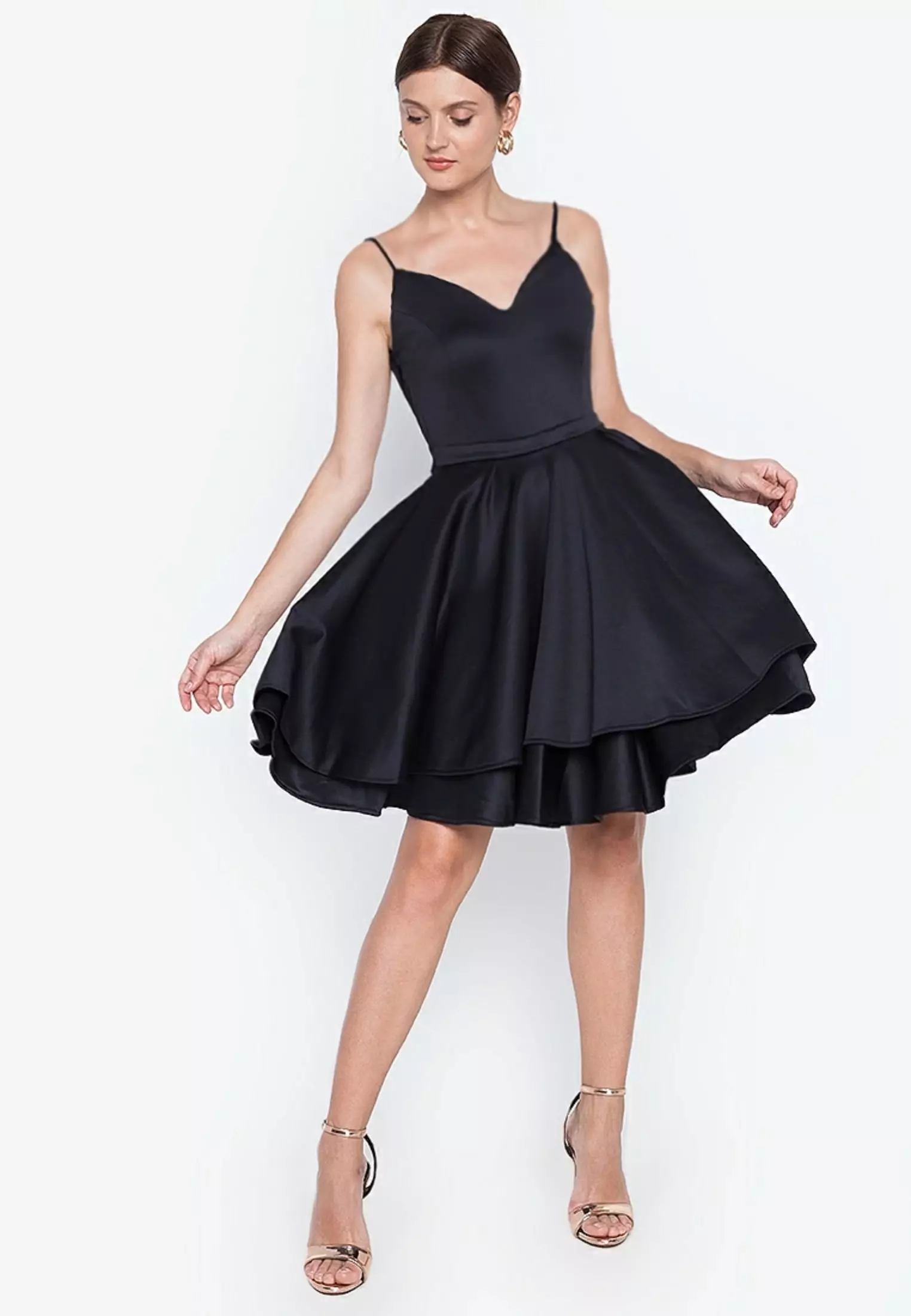 Flirty Strappy Backless Mini Dress