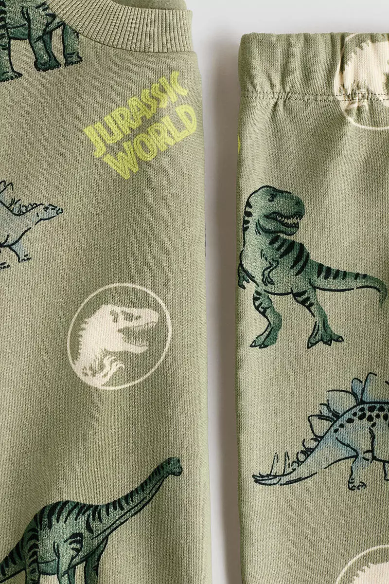 2-piece printed sweatshirt set