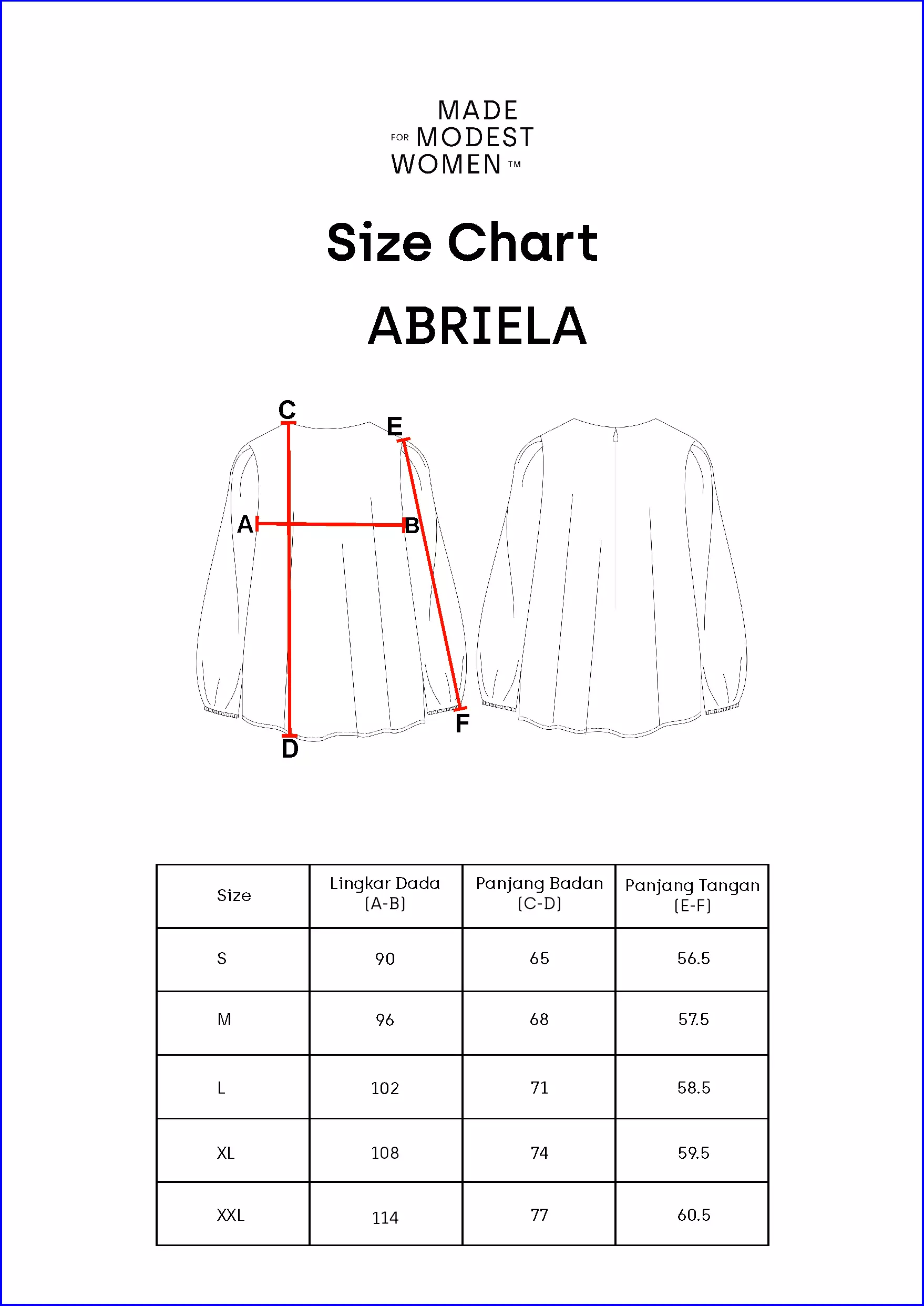 MFMW Abriela Atasan Blouse Satin Soft Blue Motif Bunga