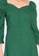 ZALORA BASICS green Sweetheart Neckline Fit & Flare Dress 08D28AA6F0FD30GS_3