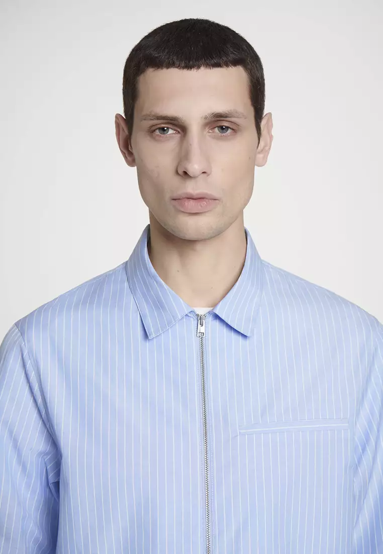 格安saleスタート ボ COS Buy Regular ZALORA | Online 2025 Shirt Twill Zipped ジャケット・アウター