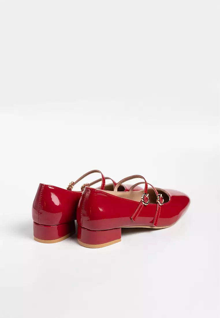 Fiore Mary Jane Glossy Straps