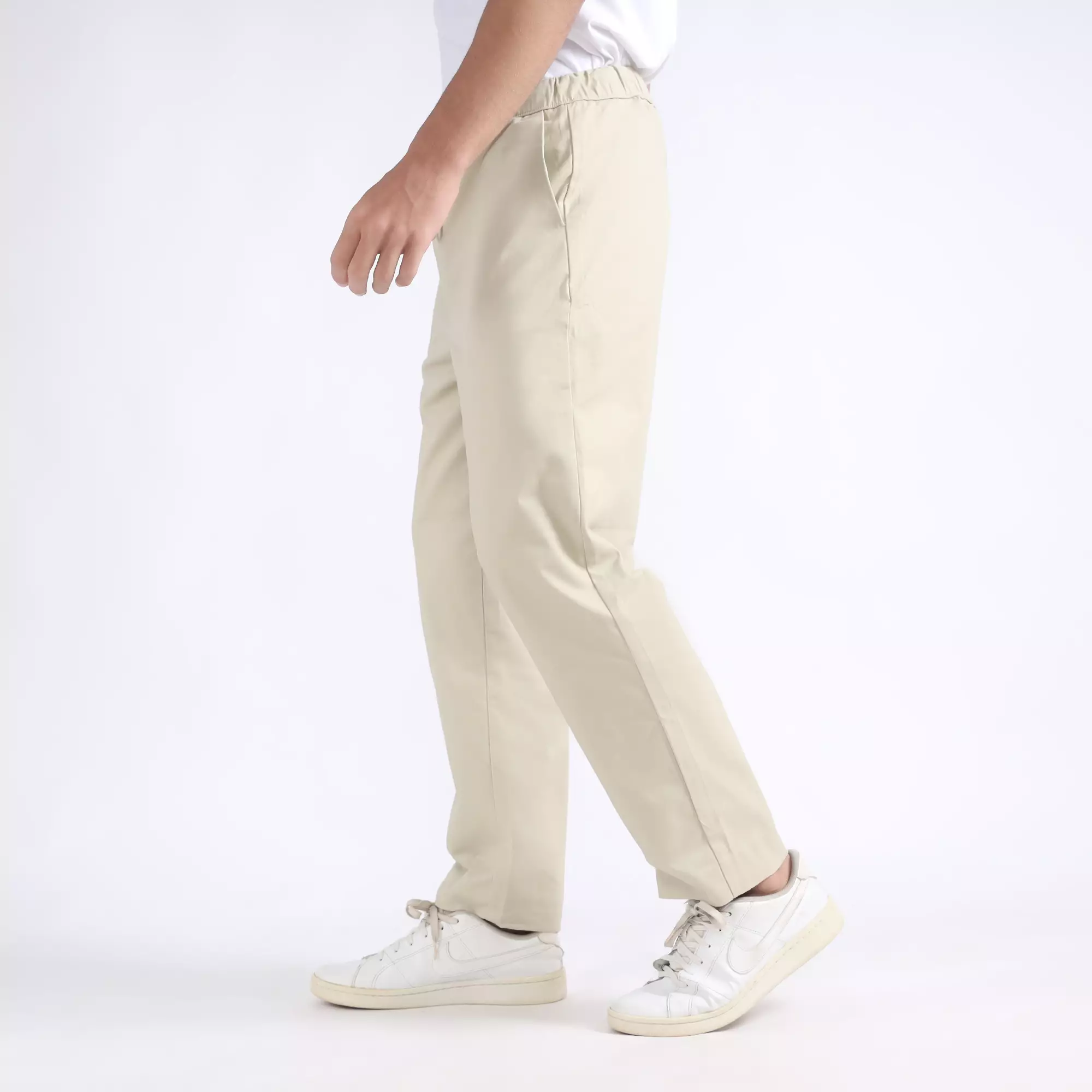 FACILITY - Formal Jogger Pants - Cream