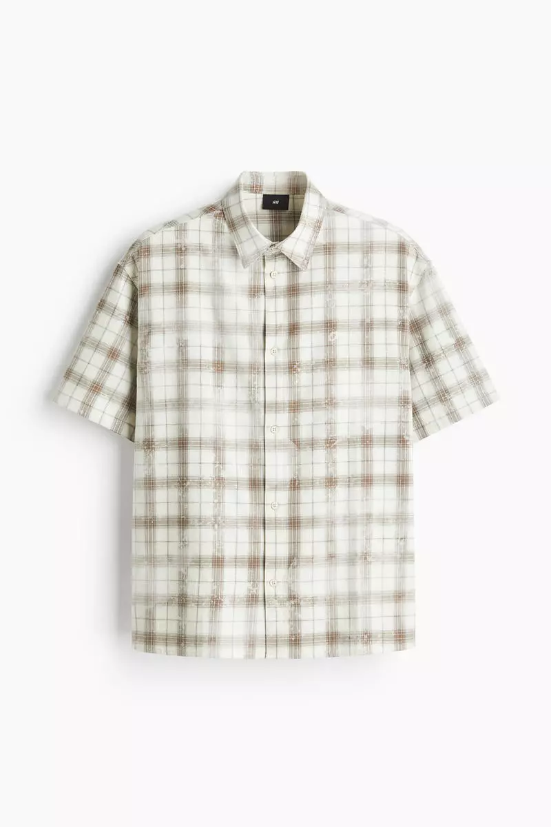 Loose Fit Short-sleeved printed shirt