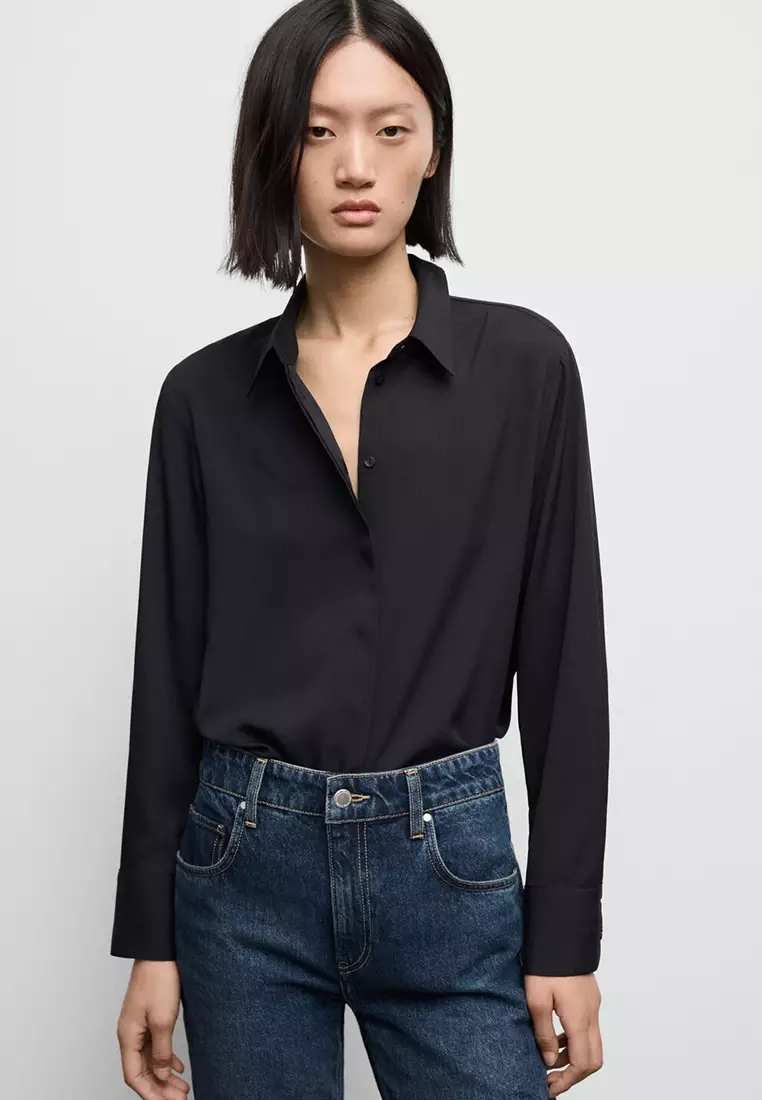 Fluid Long-Sleeved Shirt