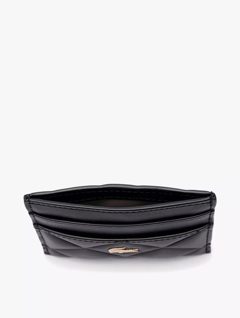 Crocodelle Leather Cardholder - Black