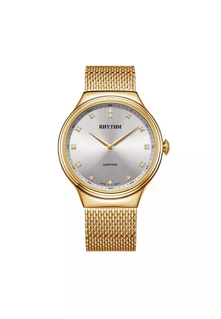 Jual RHYTHM RHYTHM FI1604S03 Jam Tangan Pria Stainless Steel Original ...