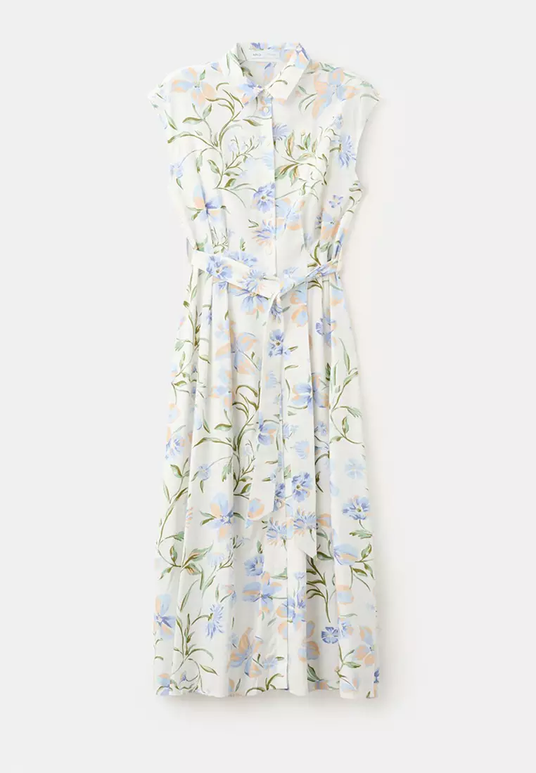 Flowy Flower Printed Dress