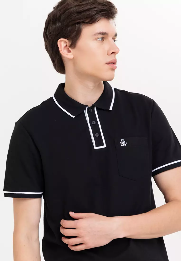 Earl Organic Pique Sticker Pete Polo