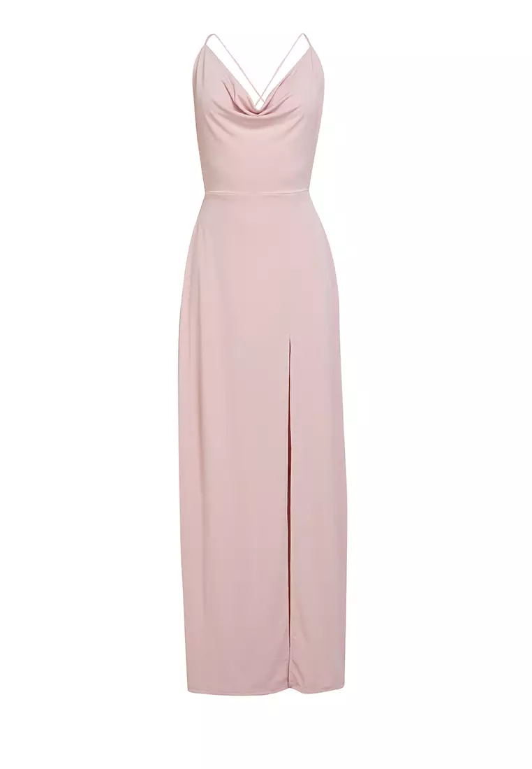 Cowl Neck Maxi Dress